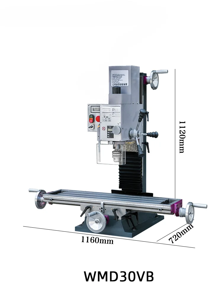 Small Multifunctional Drilling and Milling Machine Industrial Bench Drill Metal Household Drilling Machine Milling Machine