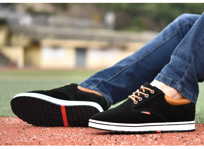 Hochwertige Herrenschuhe zur Größenerhöhung um 6 cm, Unsichtbare Innere Höhenverstellbare Schuhe für Männer – Detail 14