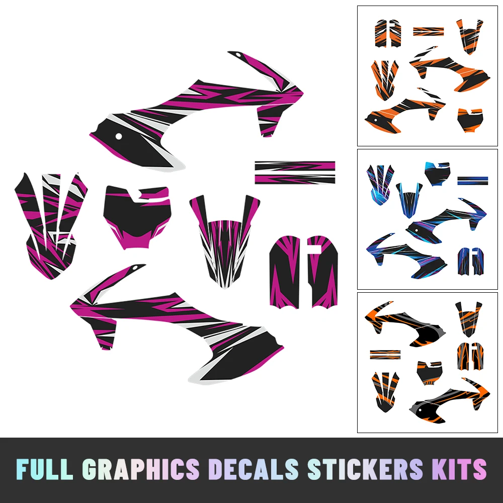 

Motorcycle Fairings Full Graphics Stickers Decals Kit Background Fit for SX50 SX 50 50SX 2016-2023 - Multiple Years Coverage