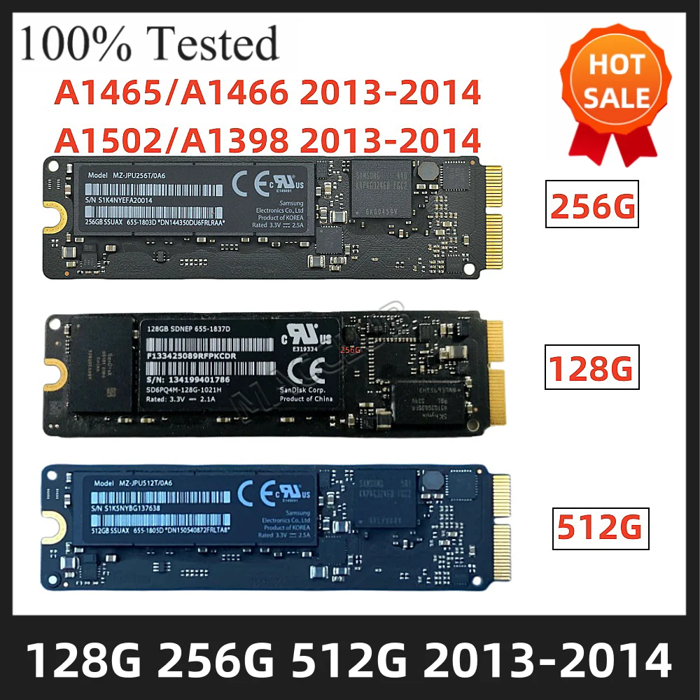 2013 2014 SSD for Macbook Air & Pro Retina 11