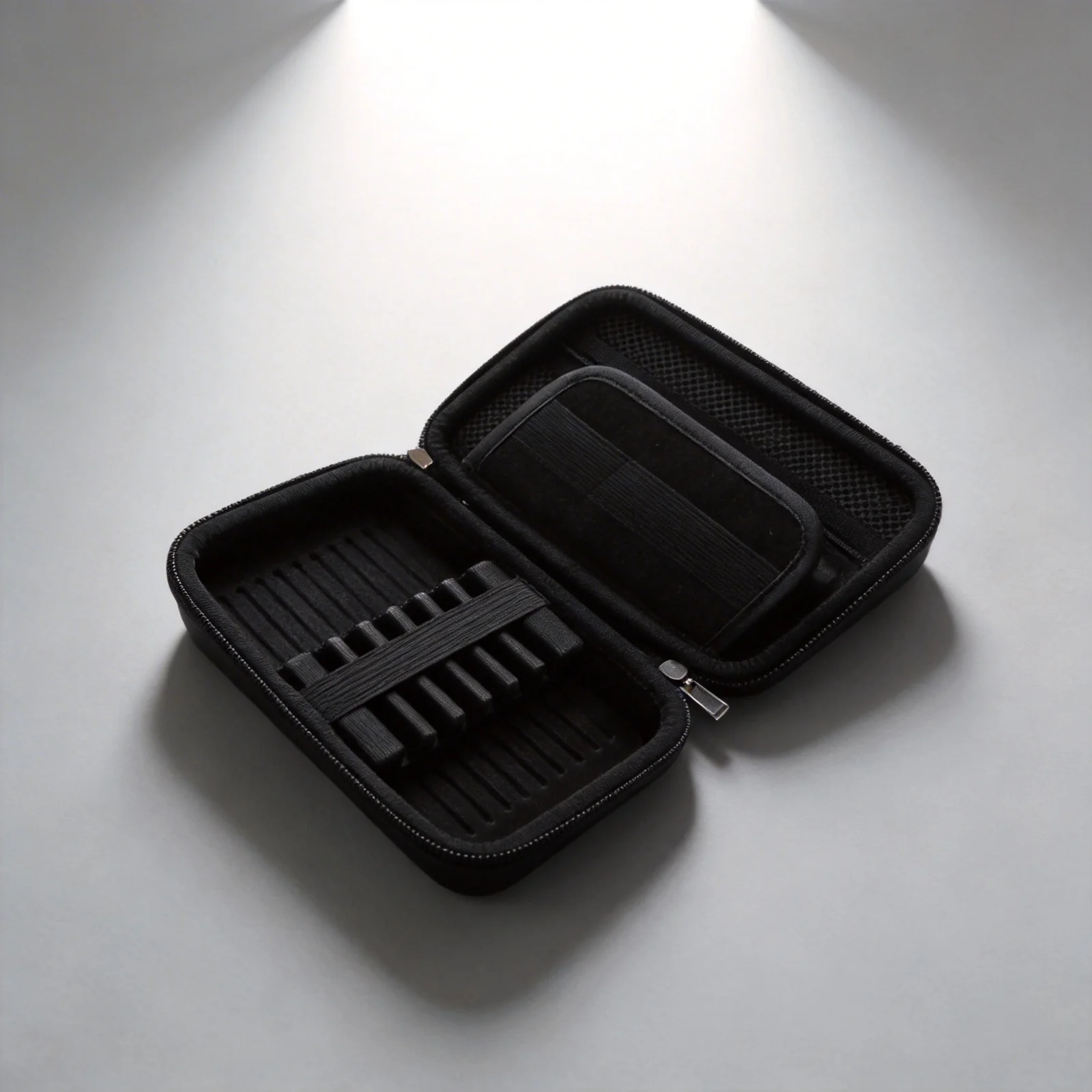 Hard EVA Case for 6 s with Internal Support Base Dedicated Slots for Shafts Flights Tips and Quick-Access Organization