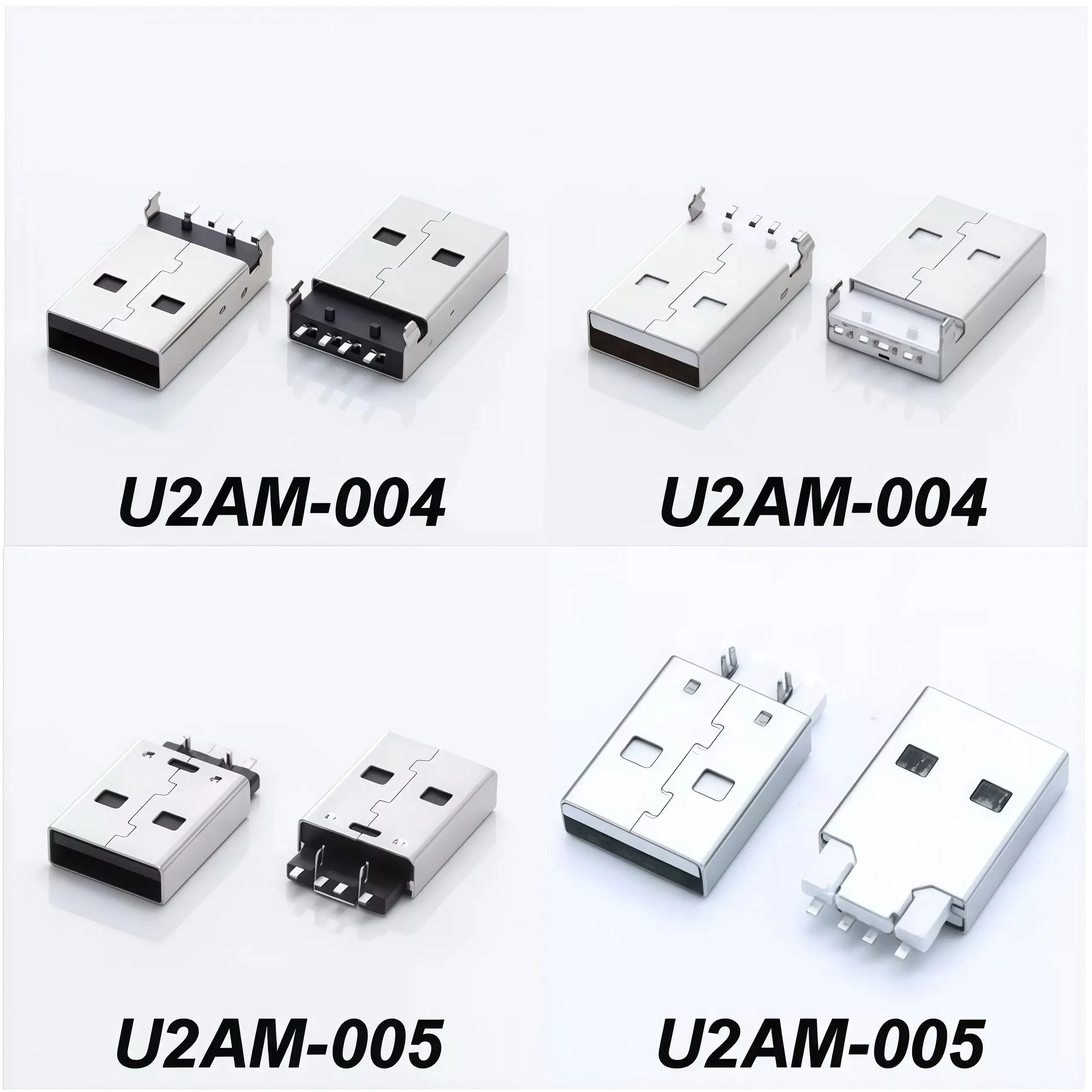 10 шт./партия, Разъемы USB 2,0 типа А для розеток