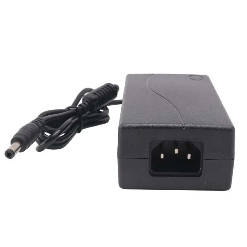 AB33-Input AC 100-240V 50/60Hz Output DC 12V 4A Power Adapter Black