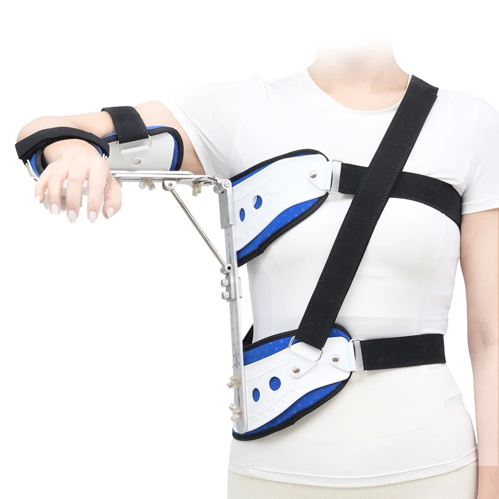 Adjustable shoulder protector, sports fracture dislocation injury fixation bracket shoulder rest