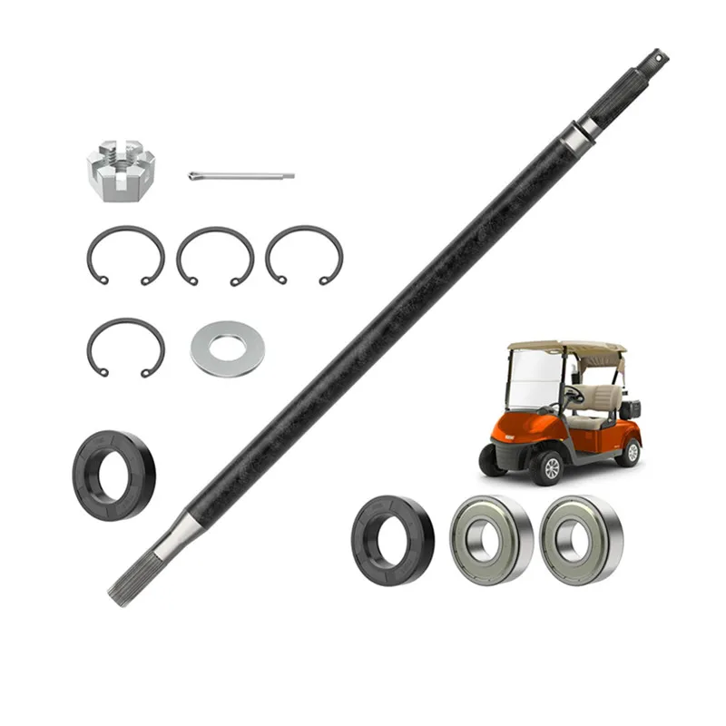 

Drive-up Golf Cart Rear Spline Axle Shaft for EZGO RXV Electric 2008-Up Driver Side OEM 620337 614208