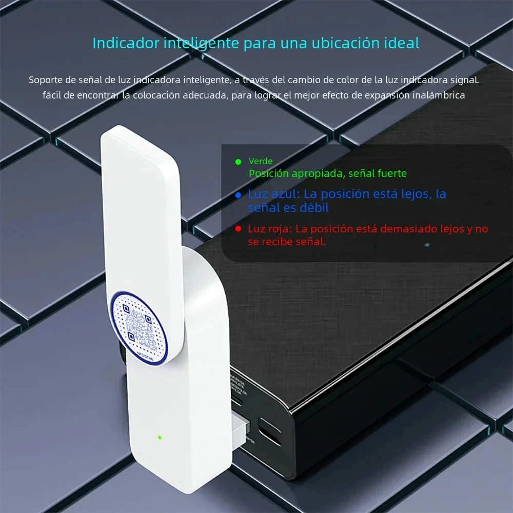 300Mbps USB Wireless WIFI Repeater NFC WiFi Range Extender Wi-Fi Signal Amplifier RJ45 Network Card for Home Office PC