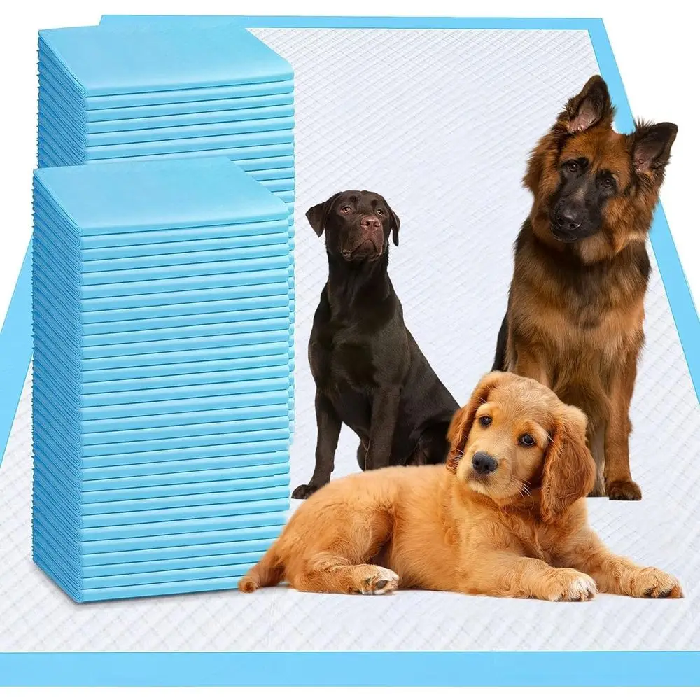 

Extra Large 36x36 Inch Dog Potty Pads, 100 Pack, Thick & Super Absorbent, Disposable for Puppies