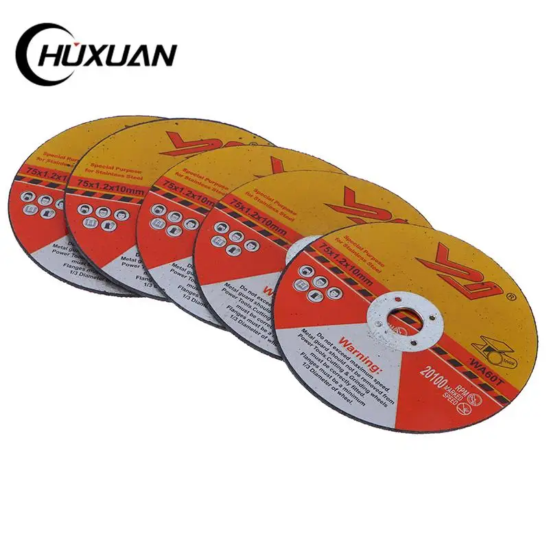 

5 шт. 75 мм Мини режущий диск дисковая пила полимерная пила шлифовальный круг режущий диск для стали камень режущий Угол Шлифовальные инструменты