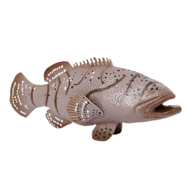 

Sealife Model Simulation Grouper Marine Animals Action Model Toy Animal Figurine Cognitive Educational Toy For Children