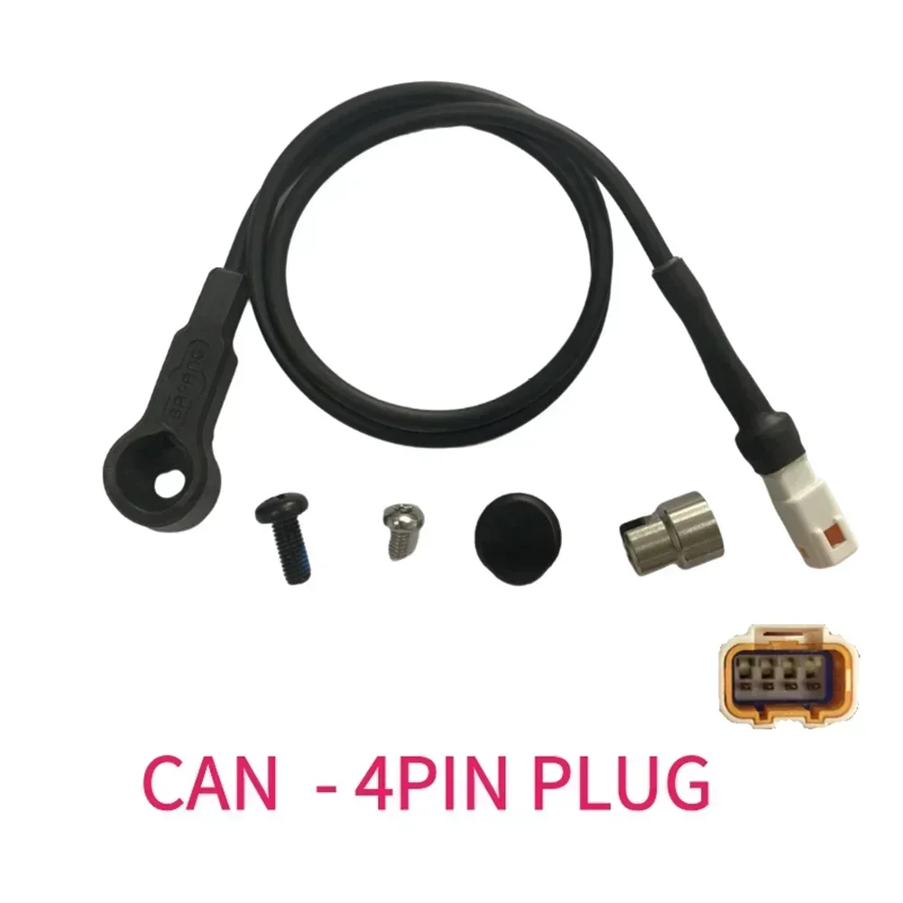 Magnet Sensor Cable For BAFANG For BAFANG Motor G330 M400 Rubber + Metal 3pin/4pin CAN/UART Protocol Speed Sensor