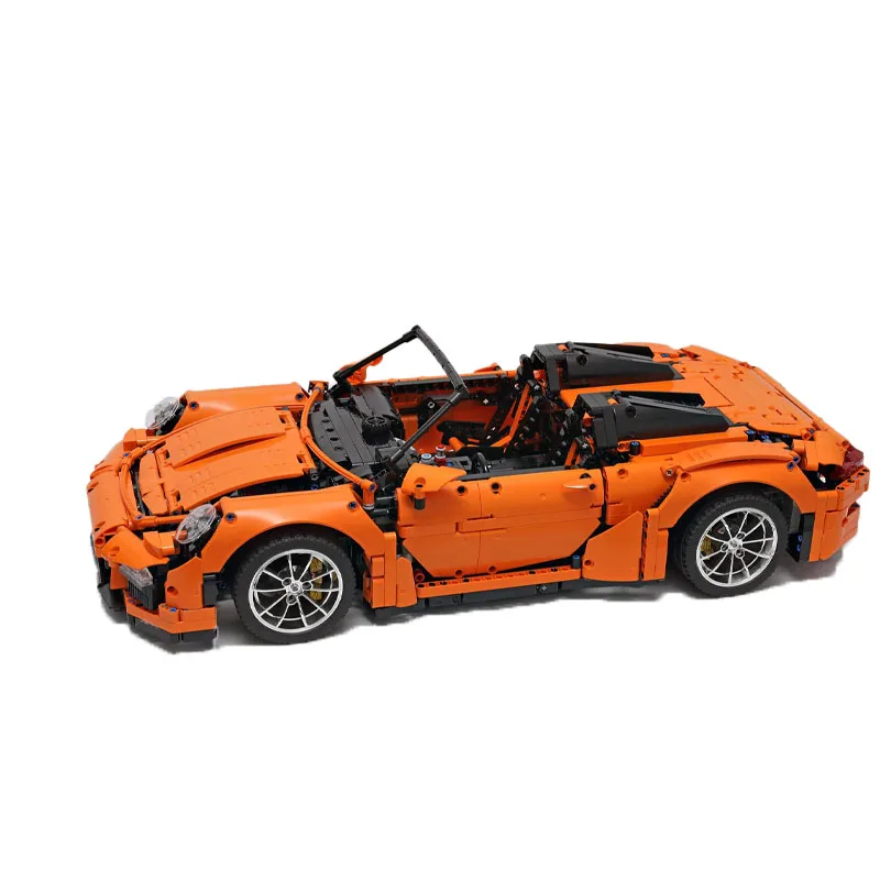 42056 Classic Sports Car Is Compatible with MOC-72814 New Supercar 2621 Parts1:8 Building Block Model Kids Birthday Toy Gift