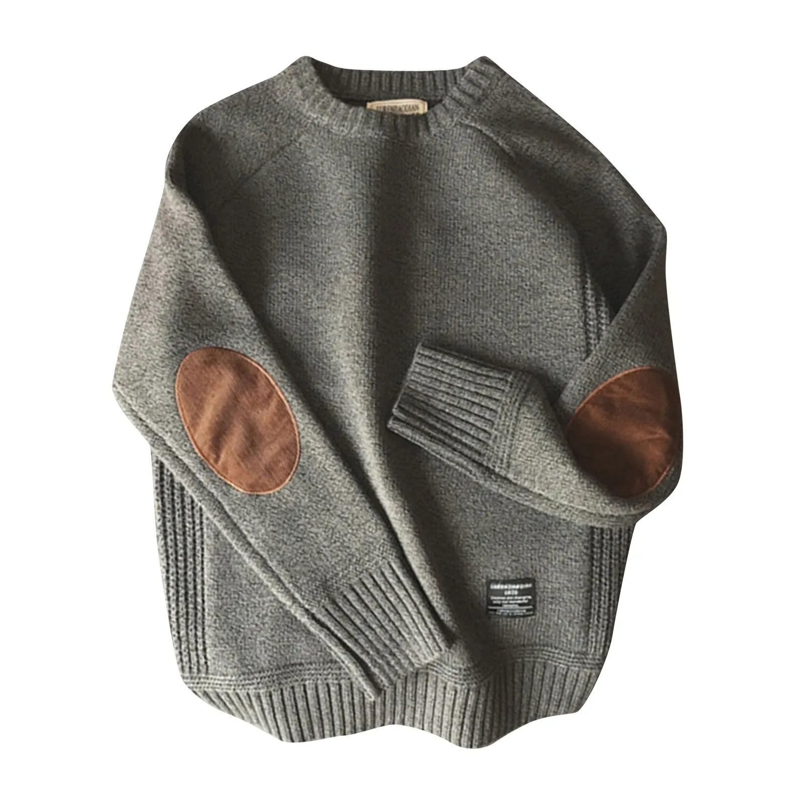 المتضخم محبوك سترة مع تصاميم التصحيح للرجال ، Harajuku الشارع ، سميكة س الرقبة البلوفرات ، البلوفرات عادية ، والأزياء ، جديد