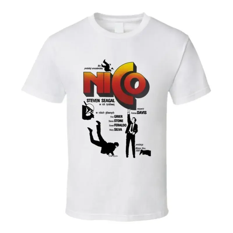 Nico Steven Seagal Polish Movie T Shirt