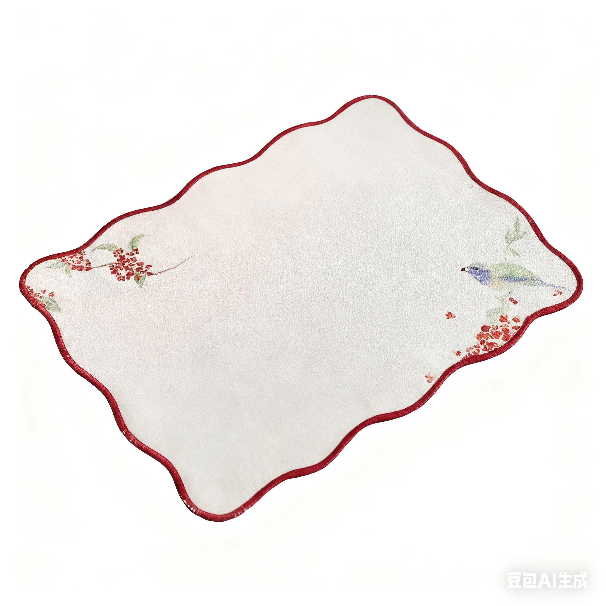 جديد النمط الصيني المنسوجة النسيج تحديد الموقع الرجعية الجدول الديكور والاكسسوارات عملية الطباعة مطعم طاولة شاي حصيرة المنزل