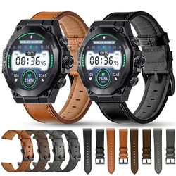 22mm Leather Strap Watchband for Black Shark S1 Pro Smart Wriststrap Quick Releas Bracelet for Black Shark S1 Watch Accessories