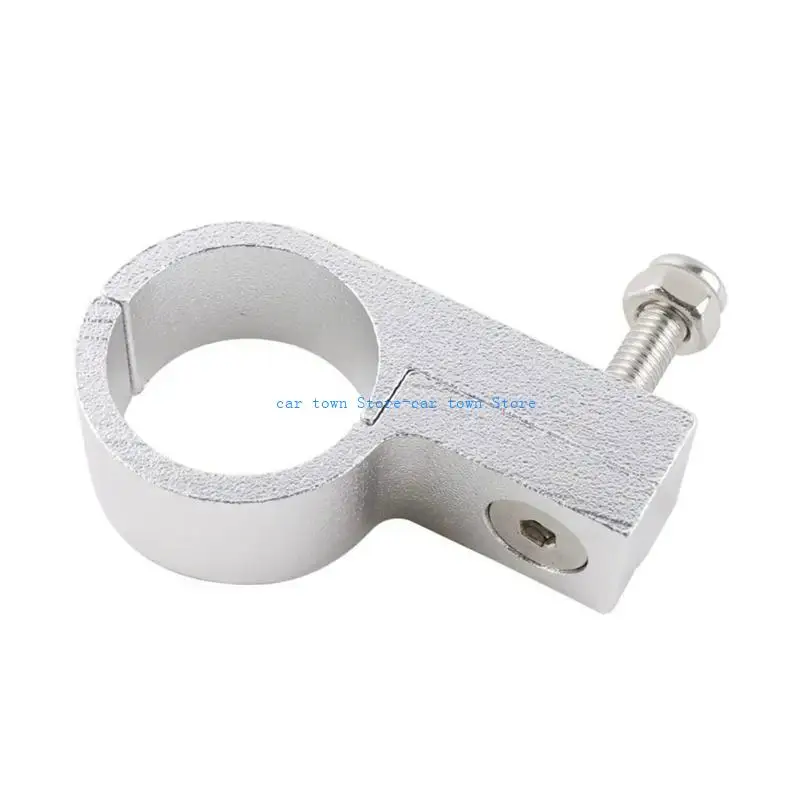

RXJE Metal Insulated Clamps Insulated Metal Clamp Wire Cord Clamp Automotive Hose Clamp Simple Installation for Fuels Lines