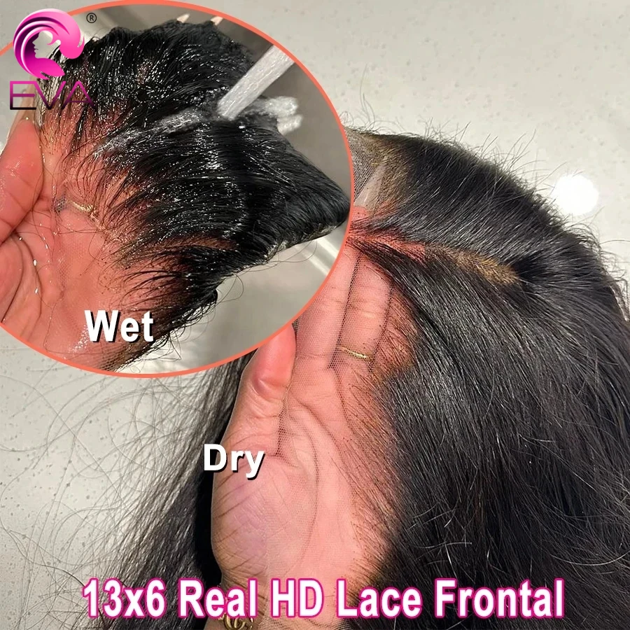 7x7 Deep Parting HD Invisible Lace Closure 13x6 HD Lace Frontal Only Melt Skins Pre Plucked 5x5 6x6 HD Lace Closures Human Hair