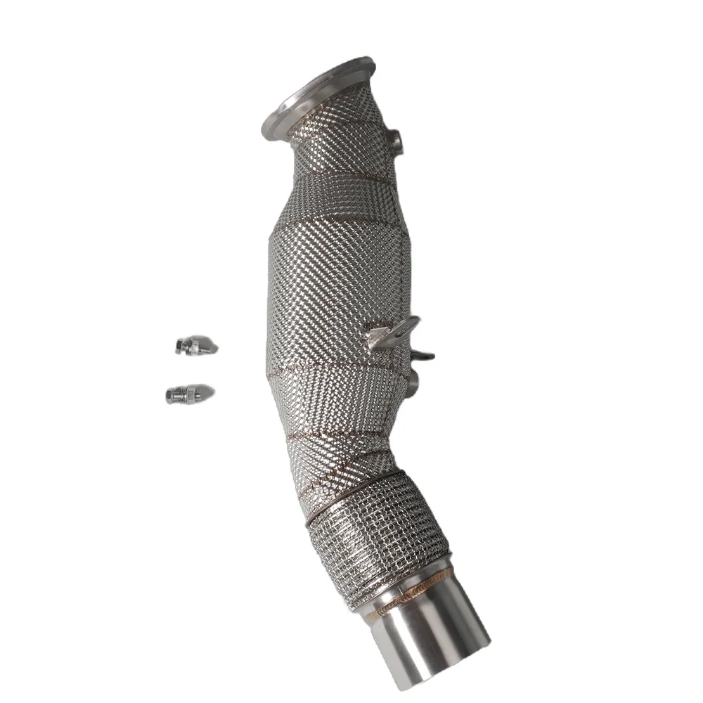 For  G20 320i 325i 330i B48 2019+ Tuning Exhaust New Condition Three Way Catalytic Converter Heat Shield Downpipe G20 330i