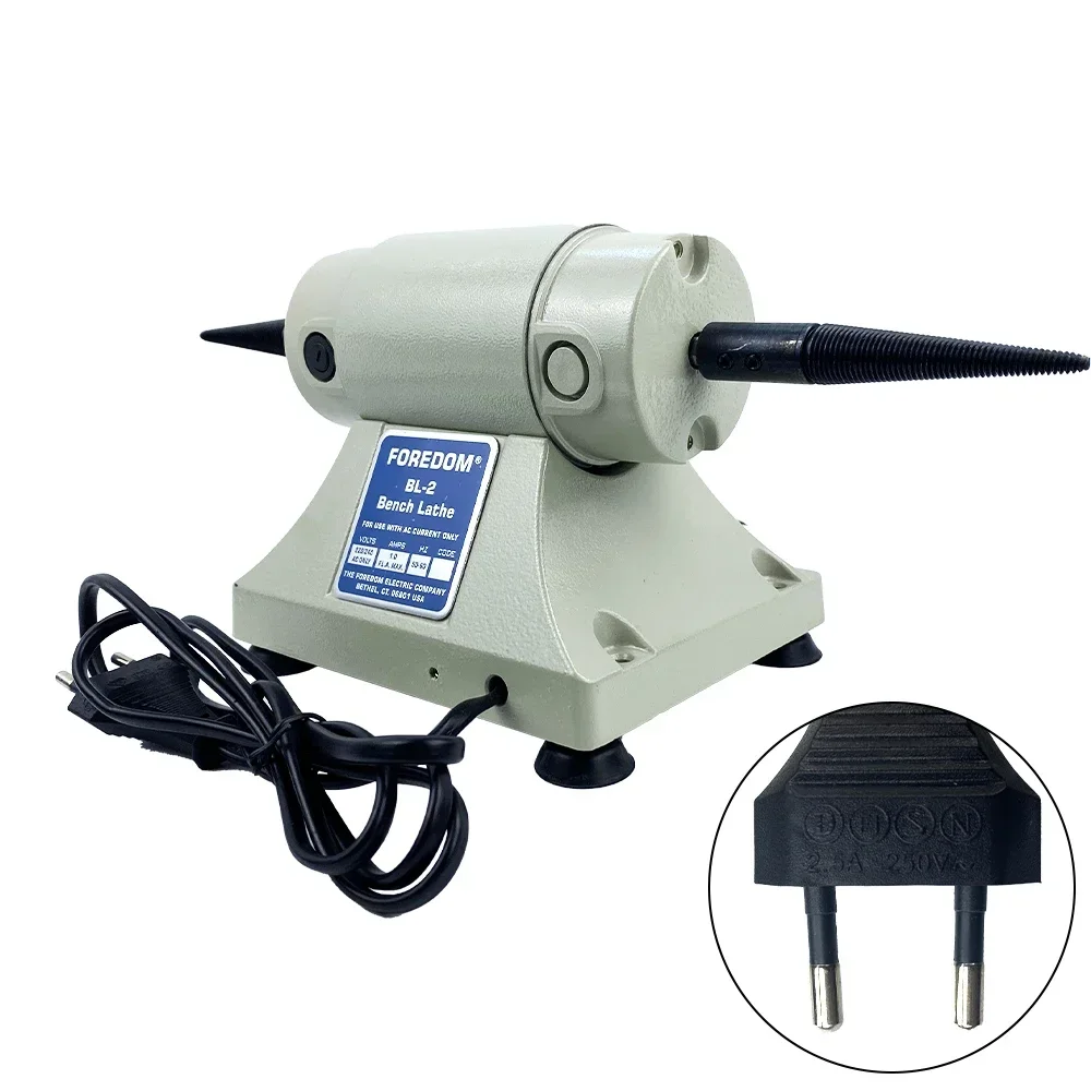 Adjustable Speed Polishing Machine Multi-Function Bench Lathe Polisher Bench Grinder Used For Jewelry Making Woodcrafting Dental