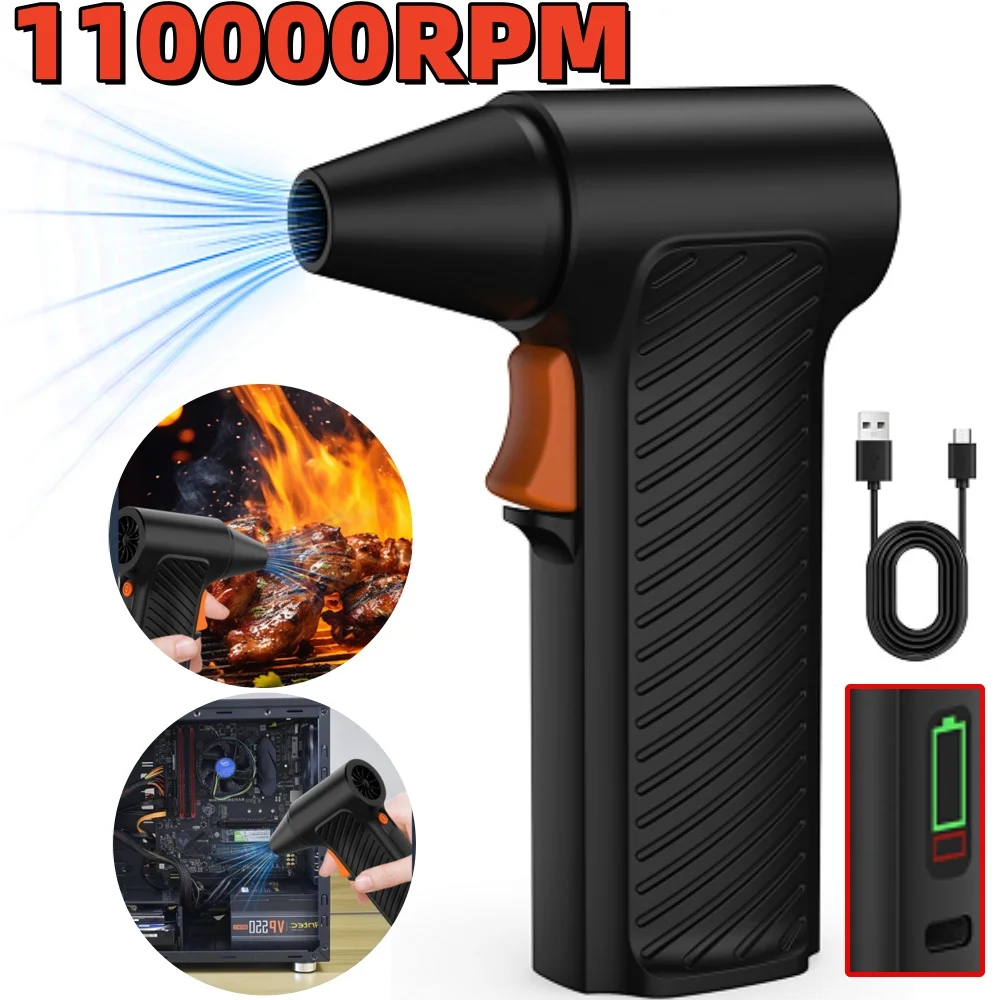 

Powerful air blower Turbo Jet Fan Electric Air Duster jet turbo blower 110000RPM Wind Speed 45m/s Car Computer Cleaning Tool