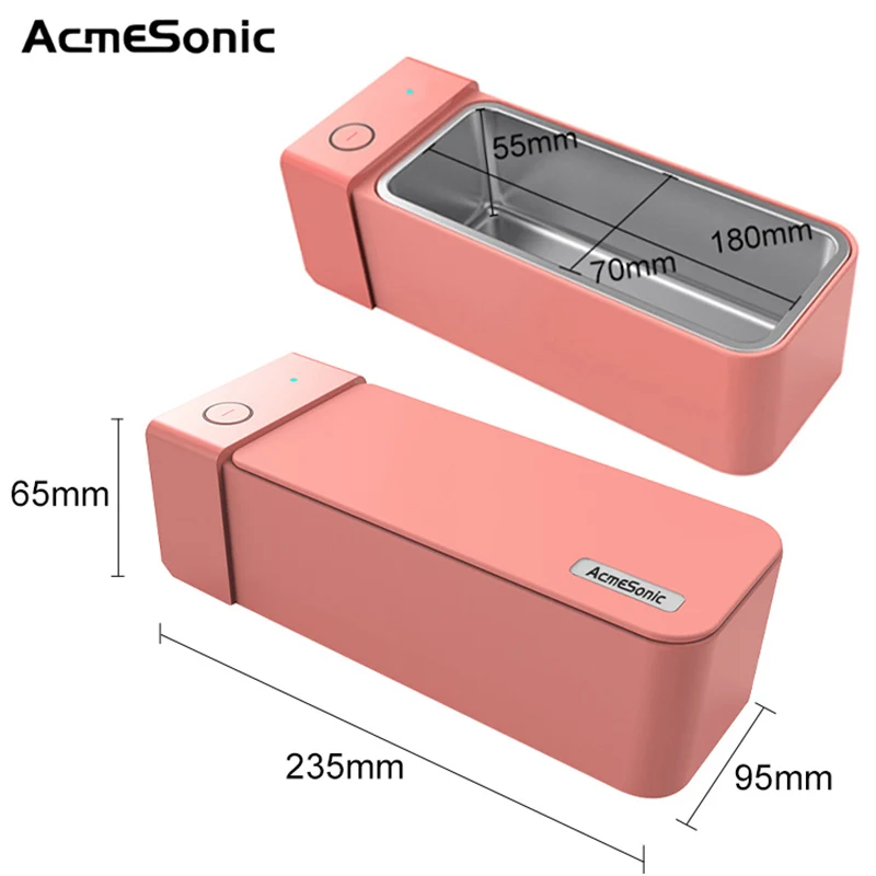 家庭用超音波洗浄機,650ml,15W,50KHz,12V,宝石および時計用,超音波洗浄機