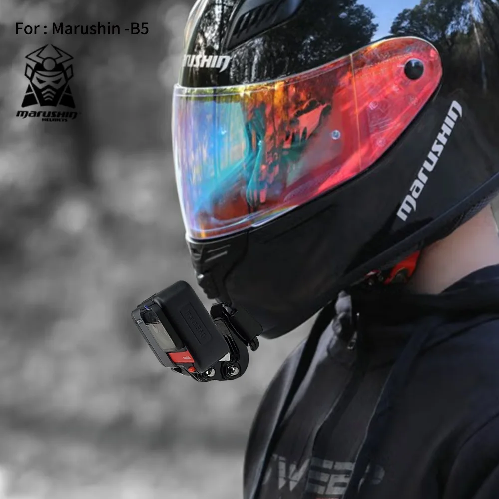 حامل ذقن خوذة دراجة نارية TUYU ، حامل تثبيت لـ GoPro ، Insta360 ، ملحقات كاميرا DJI ، MARUSHIN B5 B7 L9 B10 ، مخصص ممتاز