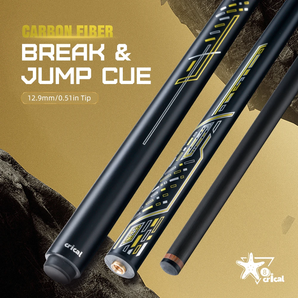 

Пробивной кий Crical Carbon Energy Break с наконечником для прыжков 13 мм, наконечник изiloc для бильярдного кия, палочка