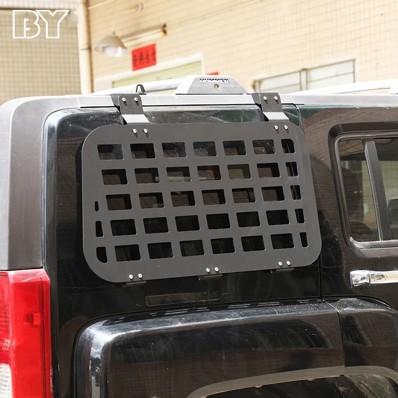 For Hummer H3 2005-2009 aluminum alloy Car Trunk Bilateral Bag Rack Car Luggage Rack Storage Rack Auto Accessories