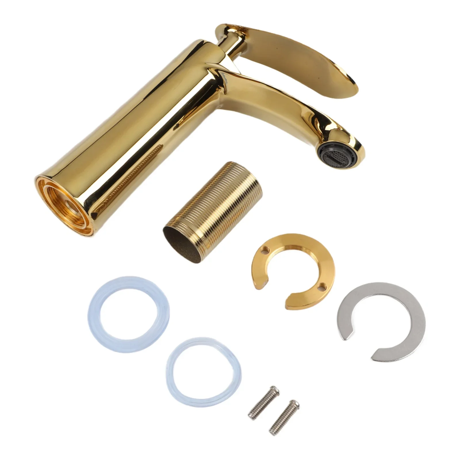 Brass Waterfall Mixer Faucet for Kitchen and Bathroom with Single Handle Technology Cold and Hot Water Convenience