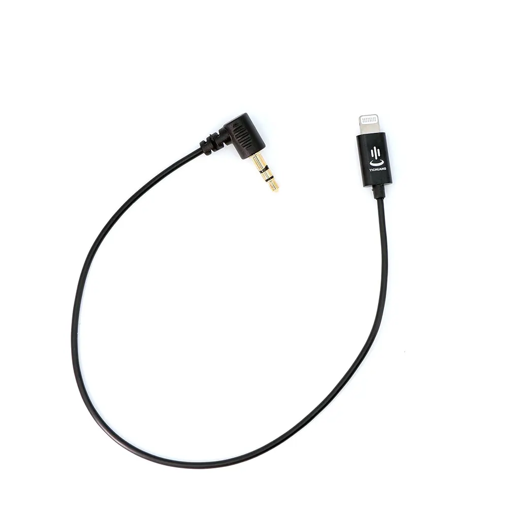 3.5mm TRS to Lightning Type C USB C Audio Cable iPhone Android phone adapter for Microphone RODE Comica BOOMX d2 Synco G1