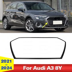 High-end Upgrade Car Grille Trim Frame for Audi A3 8Y S3 2021 2022 2023 2024 Exterior Tuning Accessories Automobiles Parts