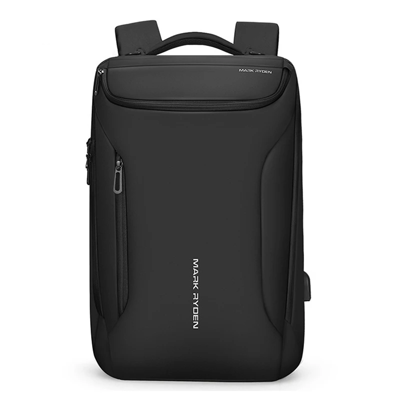 Mochila masculina de negócios de alta qualidade com porta USB multifuncional mochila para laptop para homens mochila escolar à prova d'água bolsa de computador de viagem