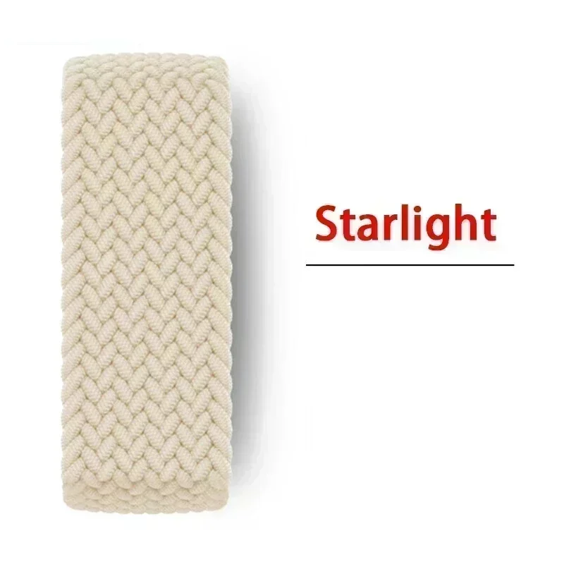 Braided Loop Strap For Apple watch Ultra Band 49mm 44 45mm 42mm 41mm Nylon Correa belt Bracelet iWatch series 9 8 7 6 5 4 se 3 view 4