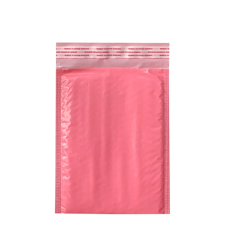 14Size Shockproof Bubble Mailer Express Bubble Envelope Pink Co Extruded Film Bubble Bag Small Business Supplies Padded Envelope