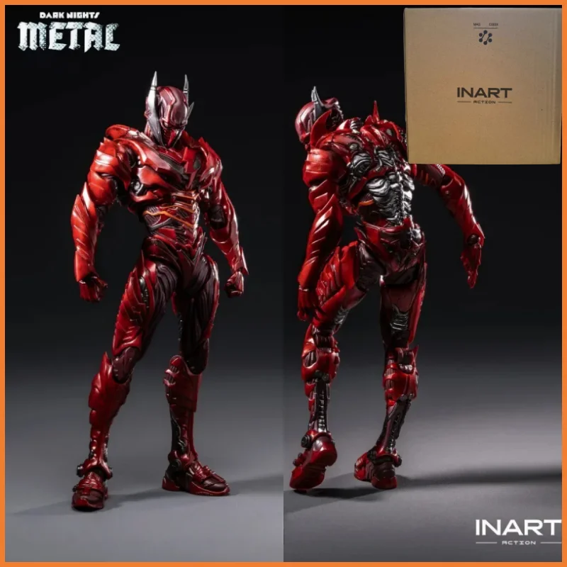 2026 Nuevo en Stock INART Batman The Red Death Figura de Acción MAG-C001 1/12 Dark Nights Metal The Flash Comic Bruce Wayne Juguetes
