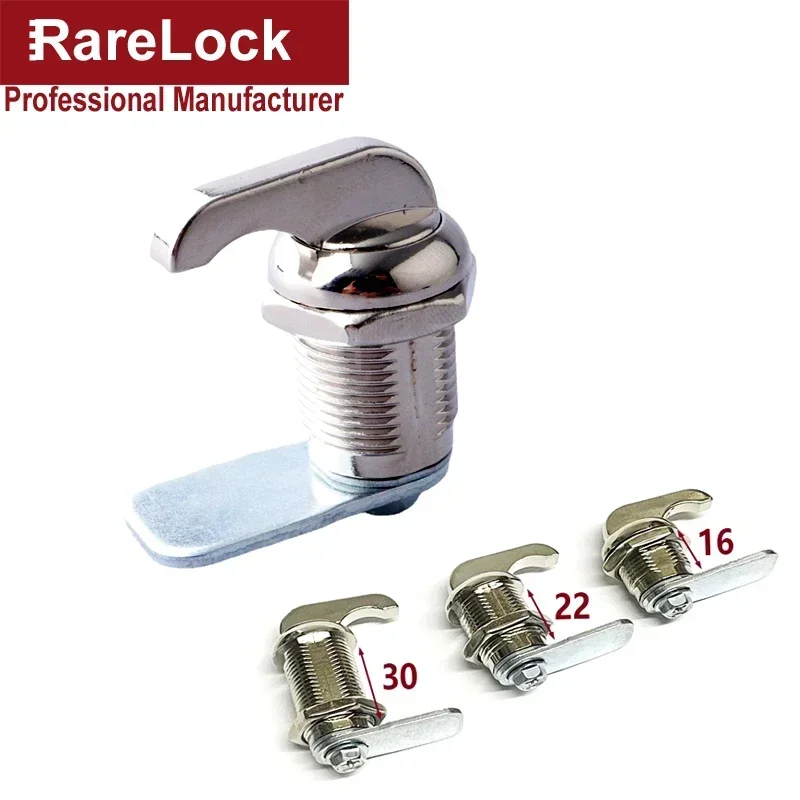 Keyless Cabinet Cam Lock for Box Cupboard Locker Yacht Car Bathroom Window Hardware DIY Rarelock MMS469 H