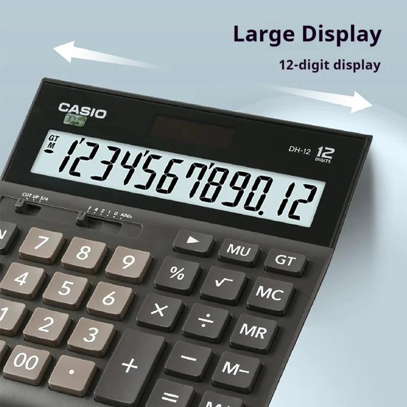 Casio MH-12/GX-120B/FX-50F II Portable Scientific Calculator - 10-Year Durability - Comfortable Viewing Angle view 2