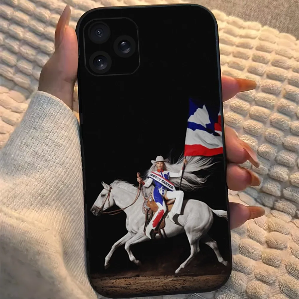 Beyonce COWBOY CARTER Phone Case For iPhone 8 11 12 13 14 15 Mini X XR XS PRO MAX Plus Shell