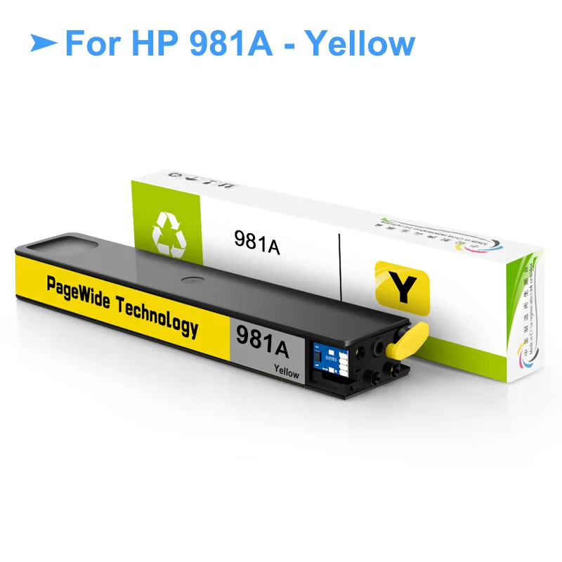 خرطوشة حبر HP 981A لطابعة 556 556dn 586dn 586z 586f E58650 E58650dn صبغة كاملة متوافقة مع خرطوشة حبر 981 مجموعة واحدة #4