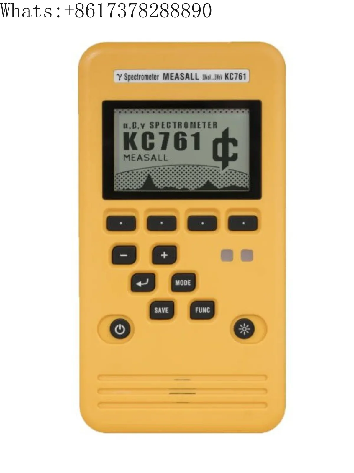 KC761 Spectrometer, nuclear radiation , Geiger counter, upgrade dosimeter, radiation detection for radioactivity