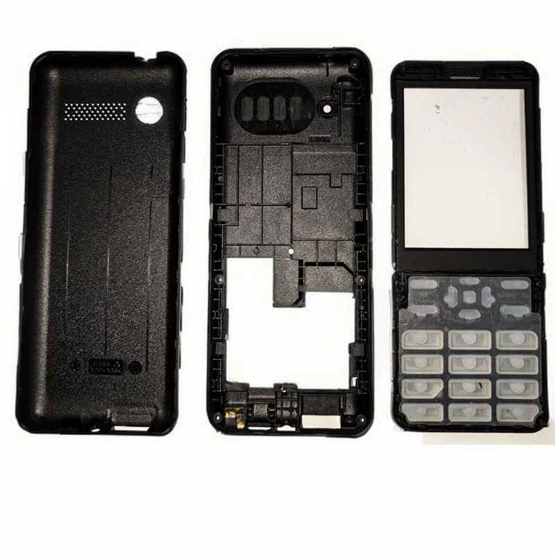 All Housing LCD para Philips E185, Tapa de batería y carcasa frontal/centro para Xenium CTE185, con número de seguimiento