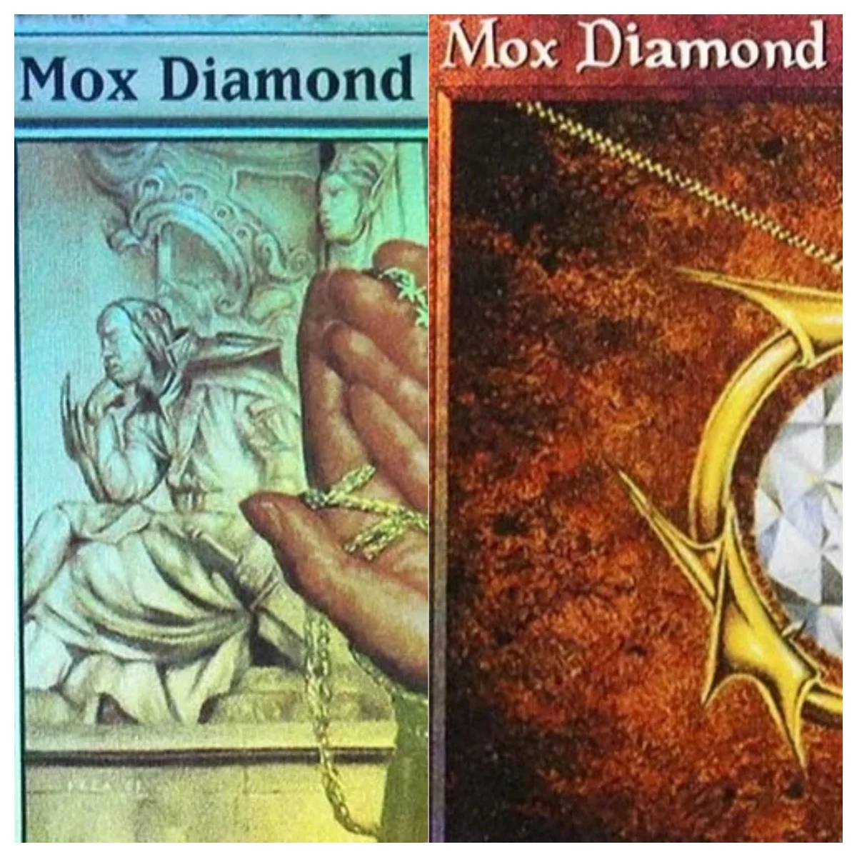 

"Mox Diamond" TCG Magical proxy Cards Game Black Top Quality Proxy Playing Cards Board Game Trading Cards Proxy