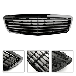 Areyourshop Front Car Grill Grille for Mercedes-Benz E-Class W211 E320 E350 E55 AMG 2002 2003 2004 2005 2006