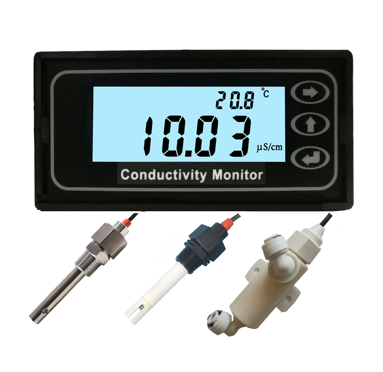 

Online CM TDS 230 Conductivity Monitor Sensor Test Instruments With PID 4-20mA RS485 OEM 3 Year Warranty