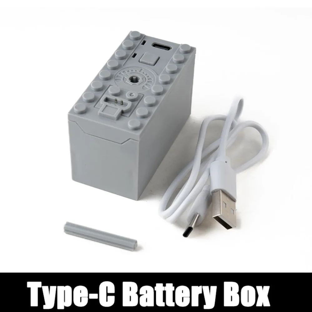 

Аккумуляторный блок 8878 с портом Type-C, многофункциональный, с регулировкой скорости, для технических конструкторов MOC (автомобили, поезда)
