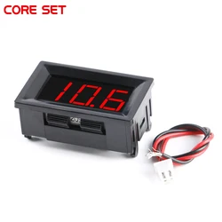 DC Digital Upper and Lower Limit Alarm Voltmeter High Low Voltage Prompt XH-B105  High-precision Display Meter Red Digital Tube