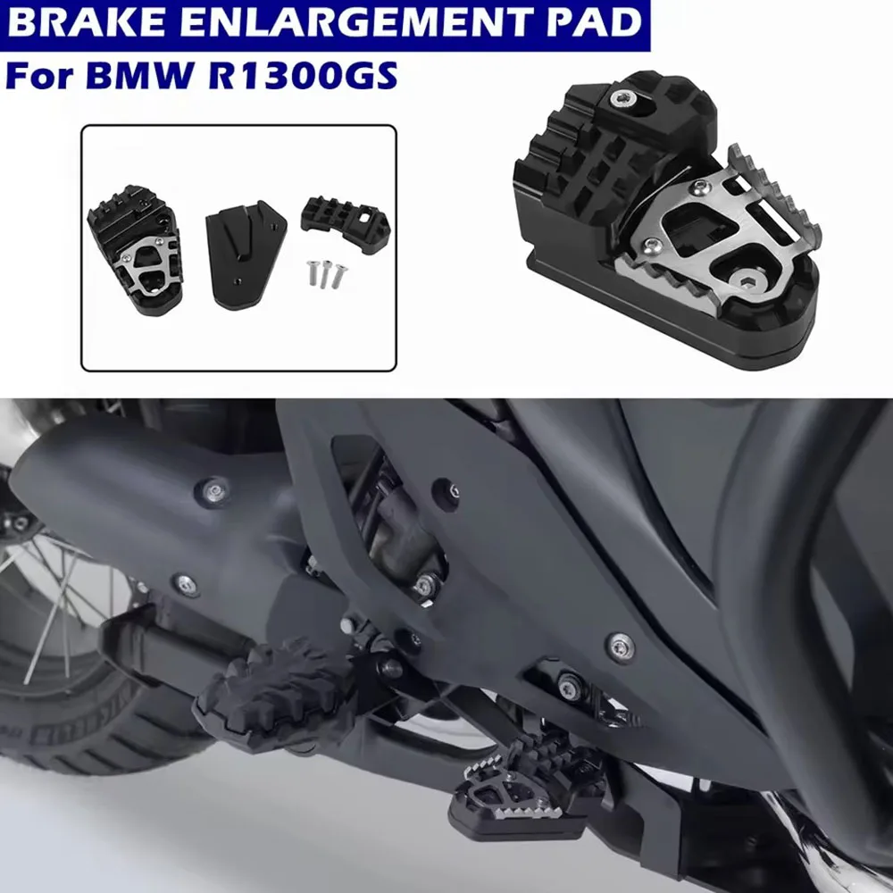 For BMW R1300GS R 1300 GS R1300 GS 2023 2024 2025 2026 Brake Pedal Lever Motorcycle Extender Enlarger Pad Foot Stand Brake