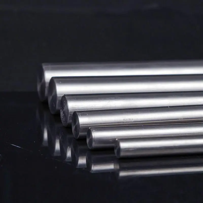 1-5pcs 500MM Titanium Ti Grade 2 Gr.2 GR2 Rod Round Bar, Diameter 3mm to 18mm