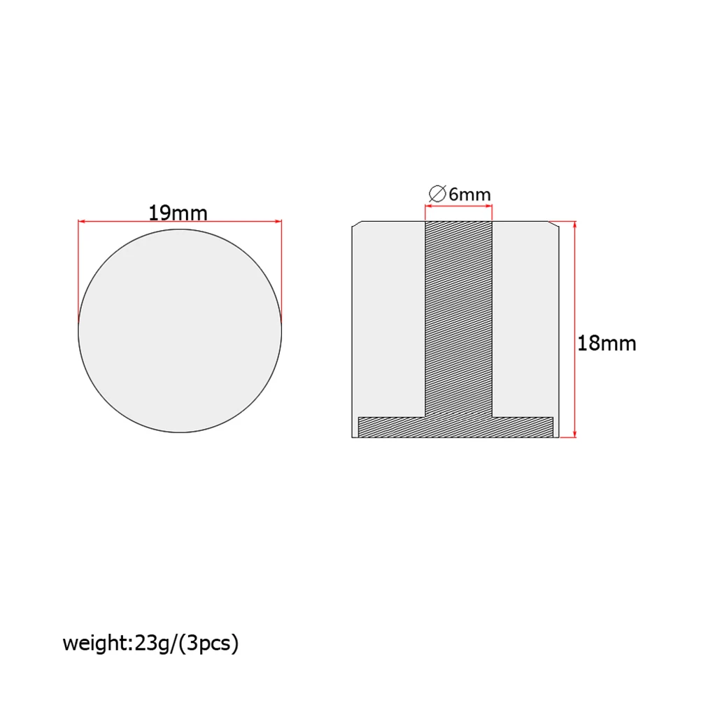 

3PCS Guitar Knobs Tone Volume Control Electric Bass Hardware Durable Metal Replacement Parts for Guitar Accessories