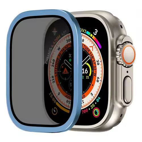 Aluminium Alloy Case+Tempered Glass for Apple Watch Ultra 2 49mm Anti-Scratch Screen Protector for iWatch Ultra 49mm Cover Film - Image 12